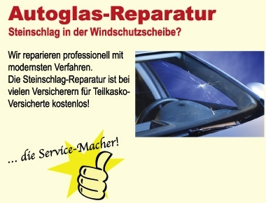 Autoglas Reparatur