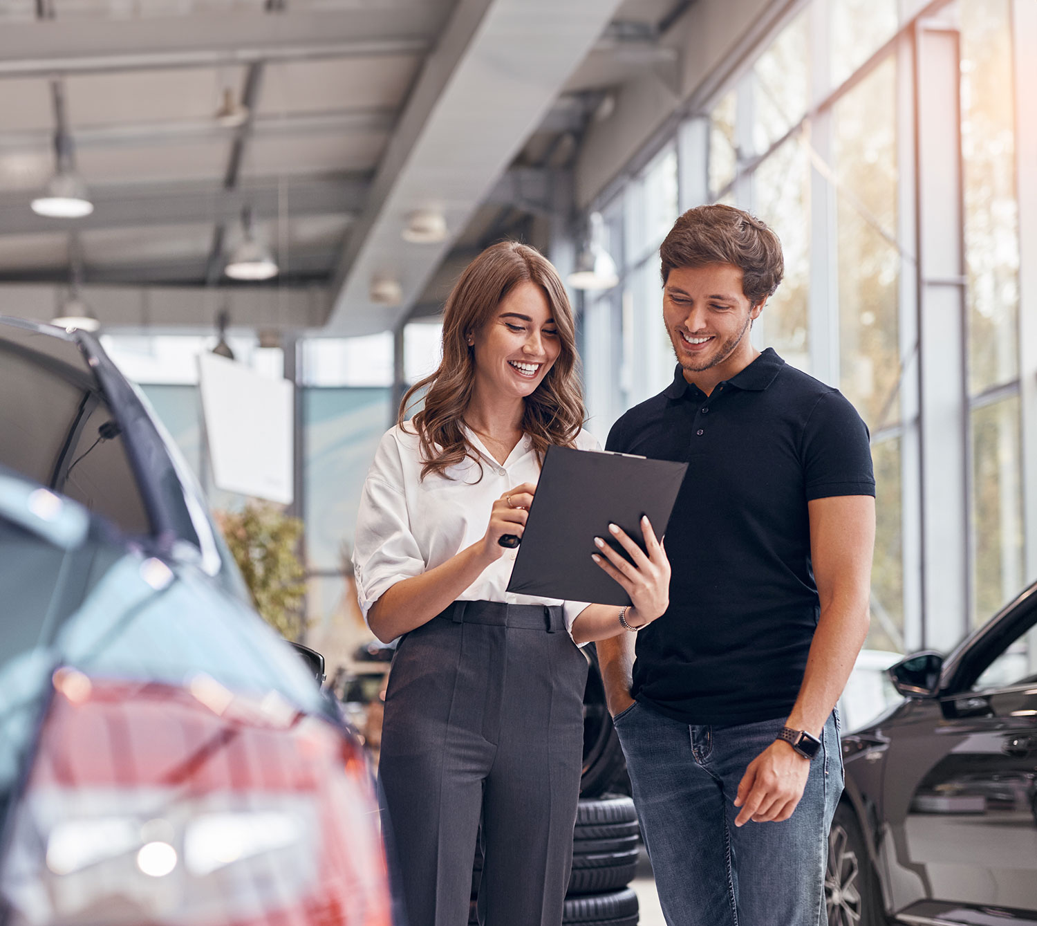 Service im Autohaus