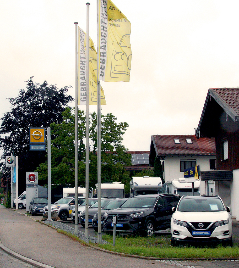 Autohaus Ehrbar Außenansicht